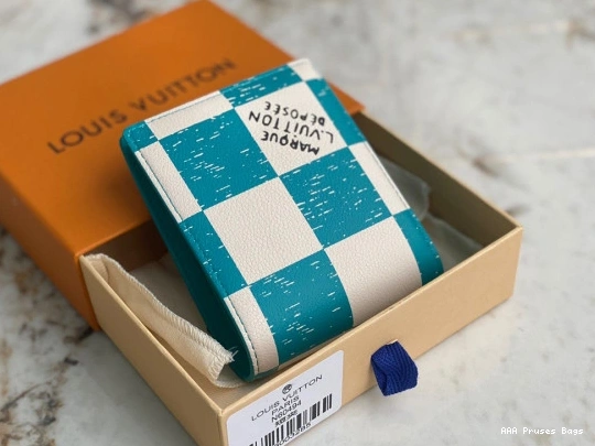 AAA Pruses Bags VUITTON MULTIPLE WALLET LOUIS 0712